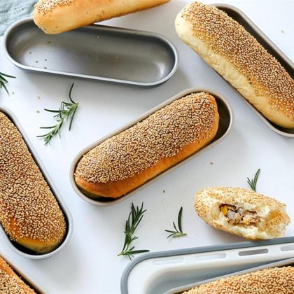 Oval Carbon Steel Toast Bread Mold Cake